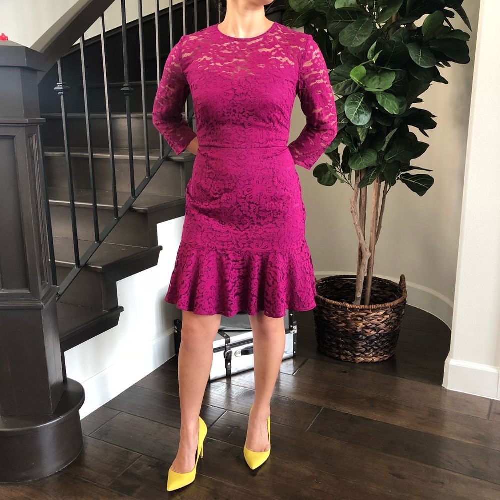 Trina Turk Lace Cocktail Dress NWT